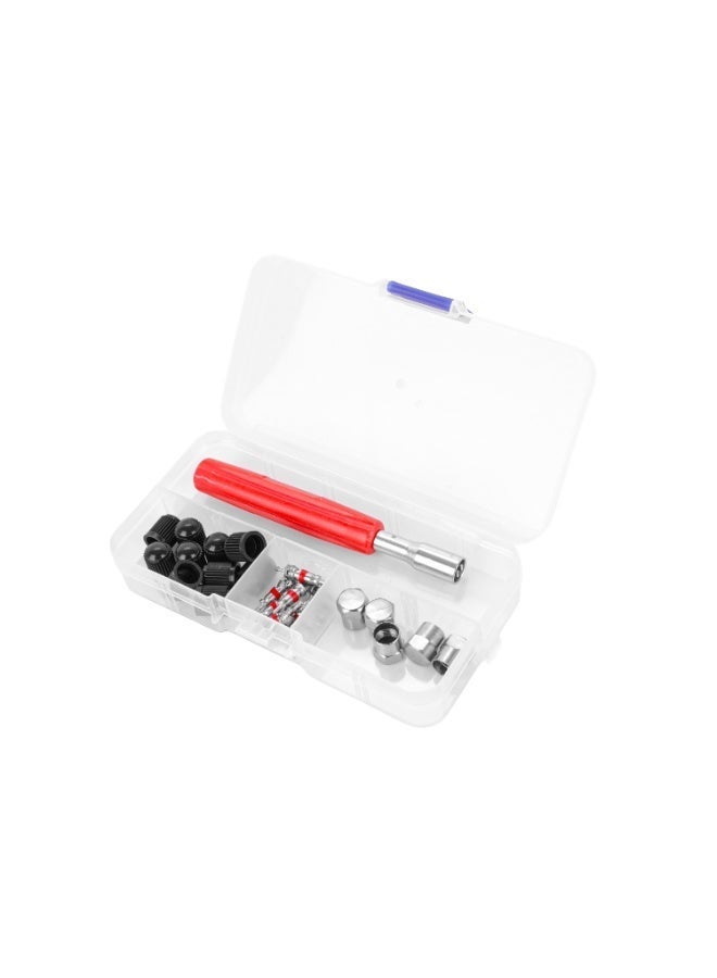 ALGHAFA Tire Valve Wrench Kit with Tire Valves GH-TP11 - Image 1